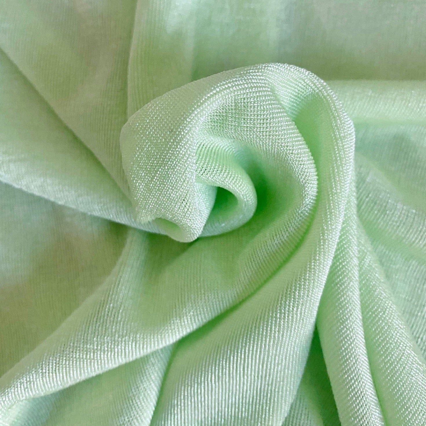 Light Mint Green Shirt Fabric