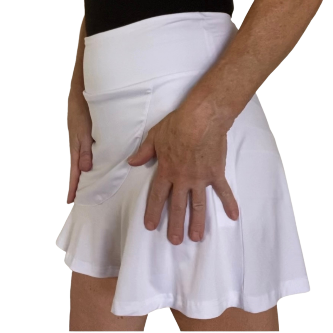 White Sport Skirt