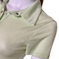 NEW Ladies Fitted Short Sleeve Snap Button Up Golf & Casual Wear Collared Shirt